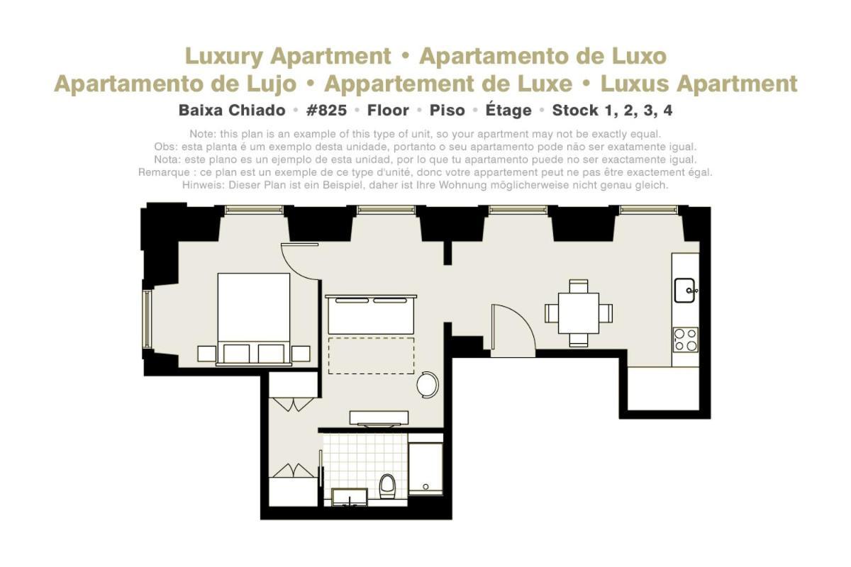 Lisbon Serviced Apartments - Baixa Ngoại thất bức ảnh