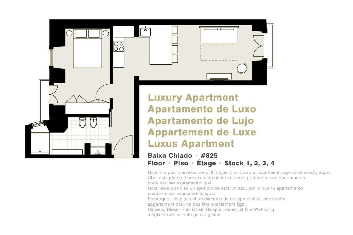 Lisbon Serviced Apartments - Baixa Ngoại thất bức ảnh